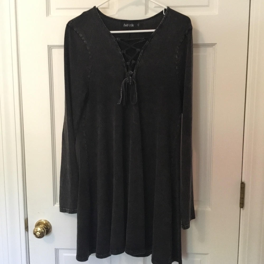Fab’rik Black/Gray Dress